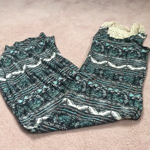 Brand new maxi tribal print dress